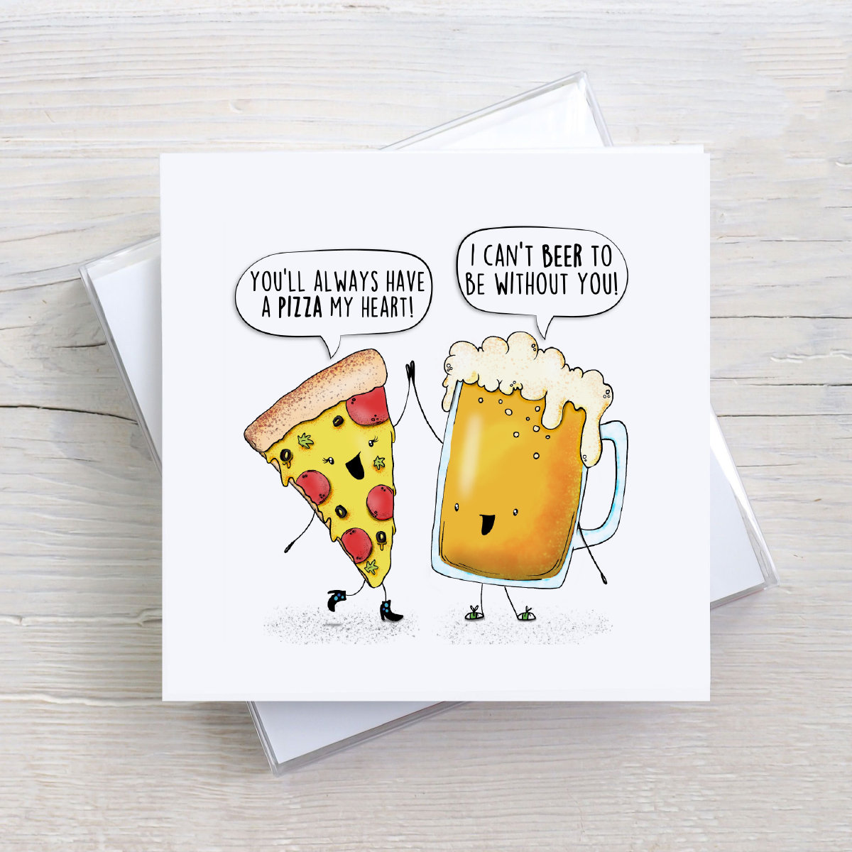 Pizza Love Card Valentines Day Cards Valentines Day Card Etsy