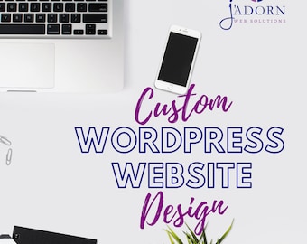 Website Design, Wordpress, Websites, Custom Website, Custom Blog, Professional Website