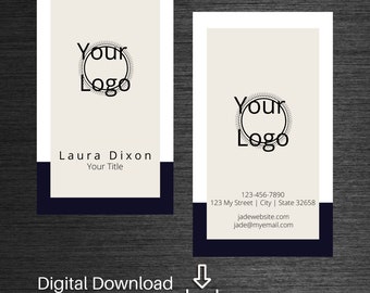Minimalist Business Card Design, Printable Business Cards, Personalized Business Card Design, Business Card Design
