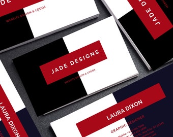 Business Card Design, Printable Business Cards, Personalized Business Card Design