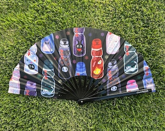 Ramune Festival Fan | Rave Fans | Kawaii Summer Fan