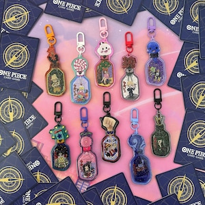Pirate Keychains | Anime Keychains | Kawaii Accessories | OP