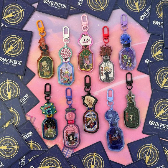 Pirate Keychains | Anime Keychains | Kawaii Accessories | OP