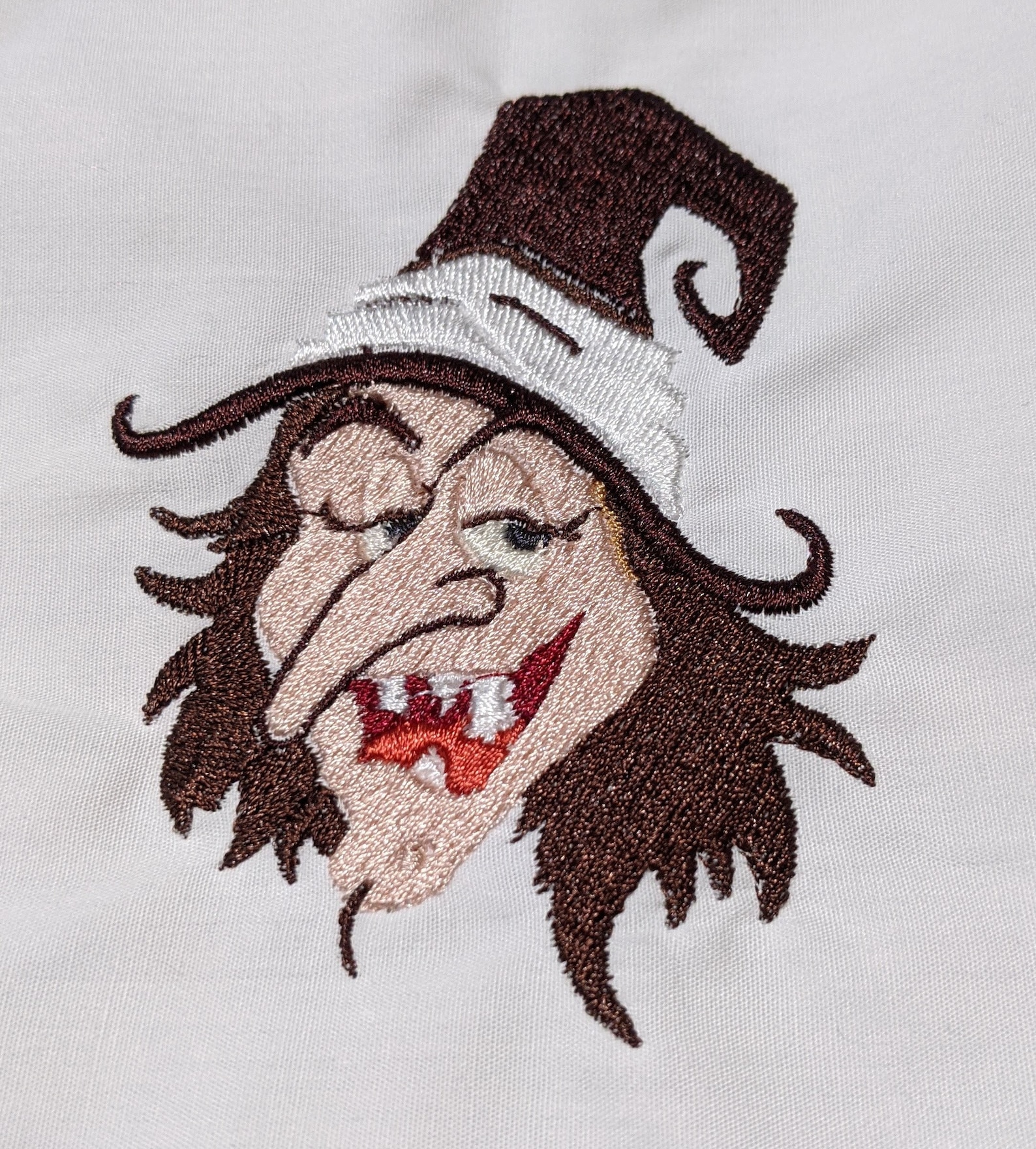 Witch Embroidery Pattern Witch Embroidery Pattern