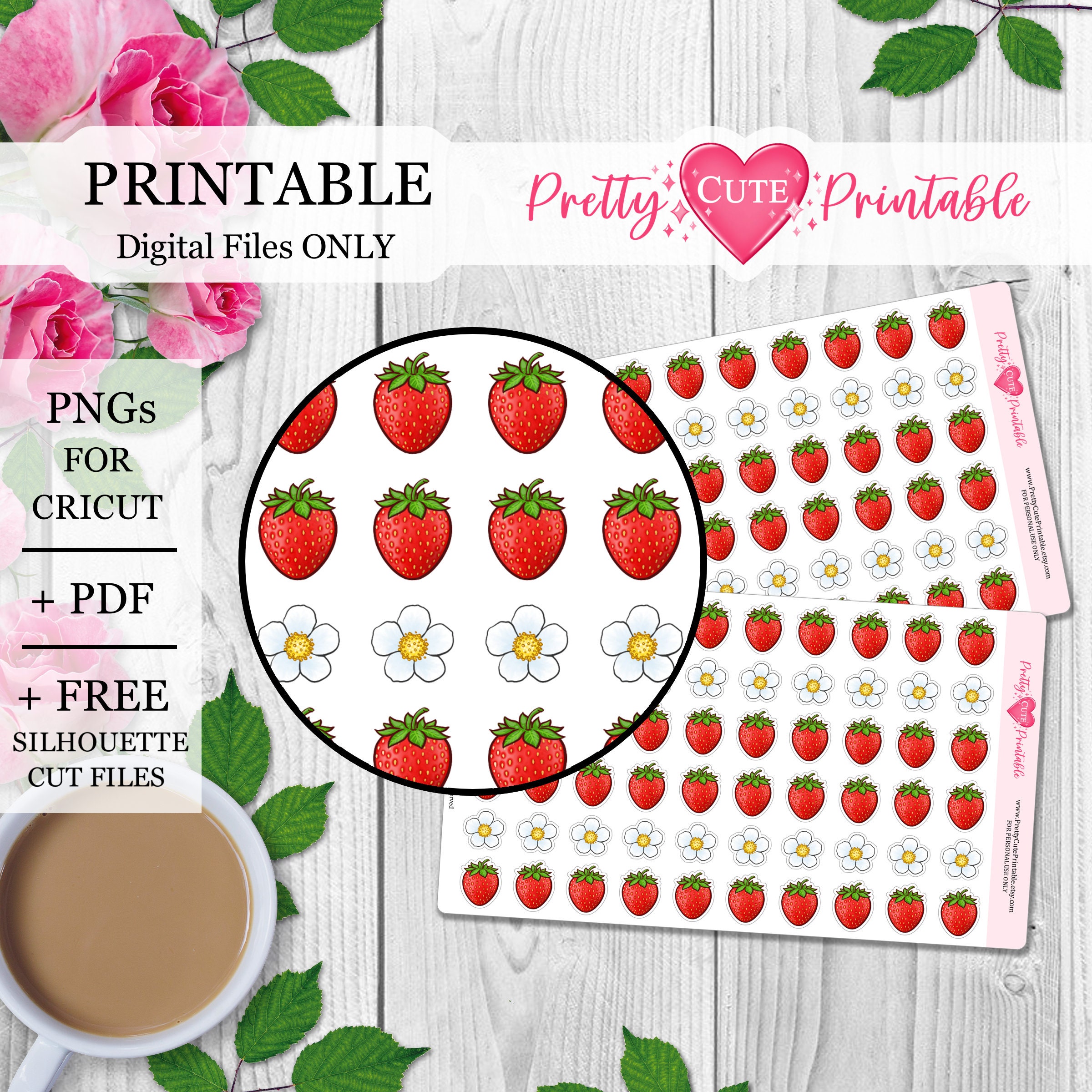 Cricut Planner Stickers for Erin Condren