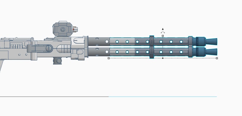 The Mandalorian Heavy Infantry Blaster 3D Files Replica - Etsy