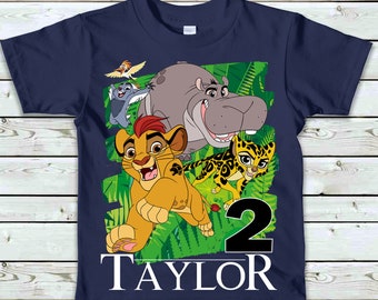 Lion Guard Birthday Shirt, Lion Guard Shirt, Lion Guard Birthday Tee