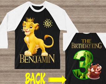lion king birthday outfit boy