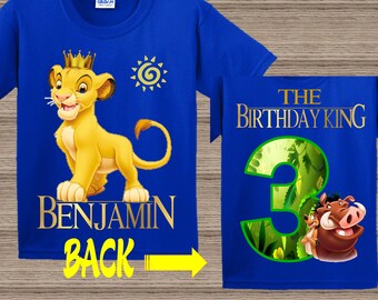 Free Free 153 Lion King Birthday Shirts Svg SVG PNG EPS DXF File