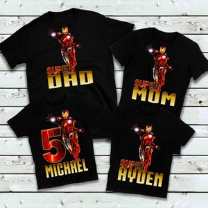 Shirt Etsy - Kids Ironman