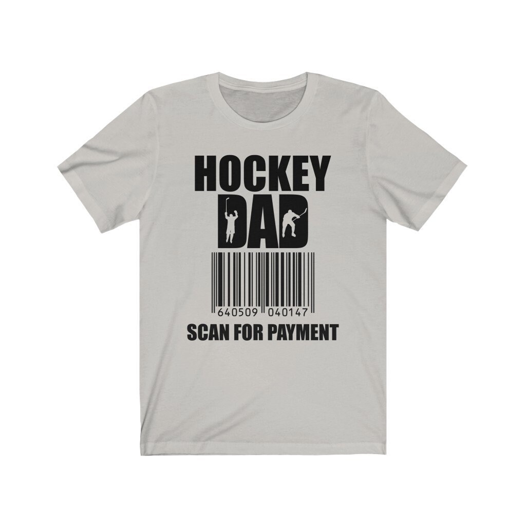 huichelarij trechter munt Funny Hockey Dad Shirt Hockey Dad Scan for Payment T-shirt - Etsy