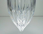 Collectible Vintage MIKASA PARK LANE Blown Cut Glass 7 3 8 quot Iced Tea Goblet - Estate Item