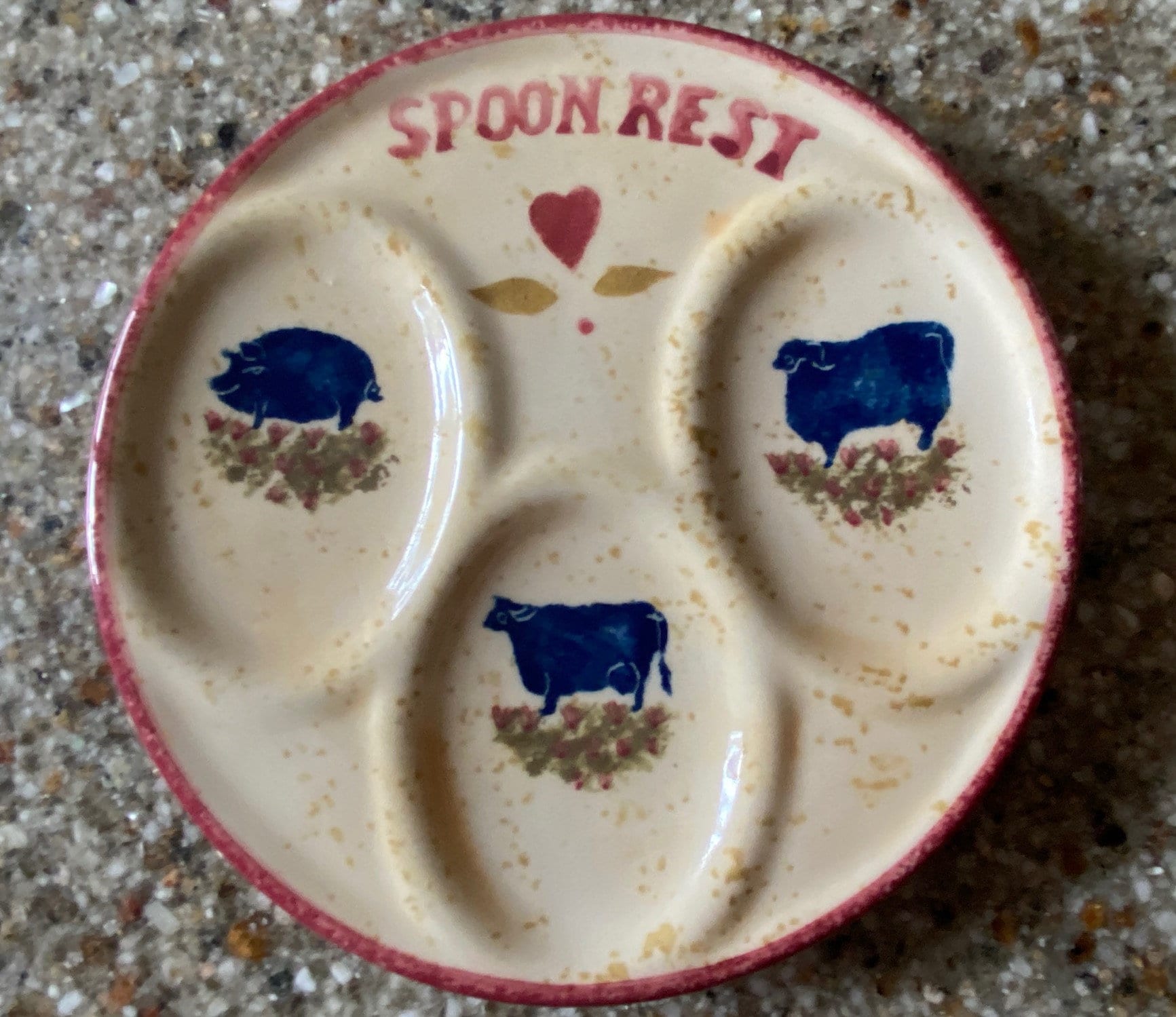 cow spoon rest – Eeksie Peeksie Ceramics