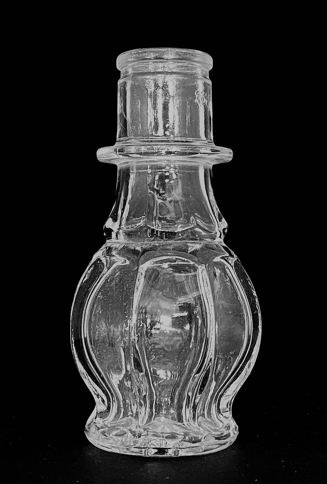 Collectible Vintage Pressed Glass VASE / BOTTLE Estate Item. Etsy