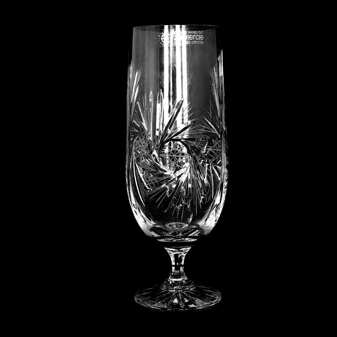 Collectible Vintage ZAWIERCIE LAURENCIE Hand Cut Starburst & Etched