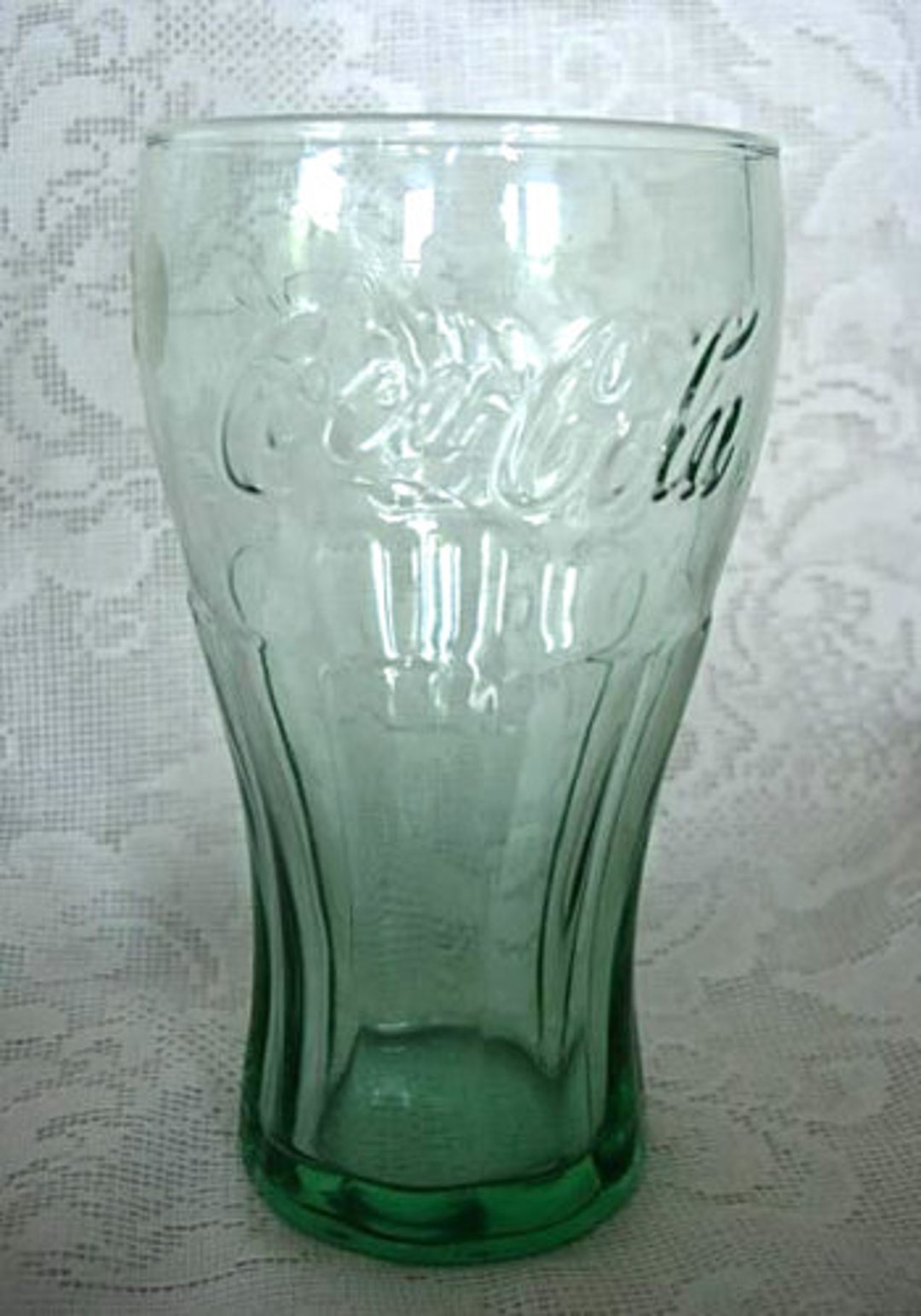 Vintage Collectible CLASSIC GREEN Glass COKE / Cocacola / Coca Cola