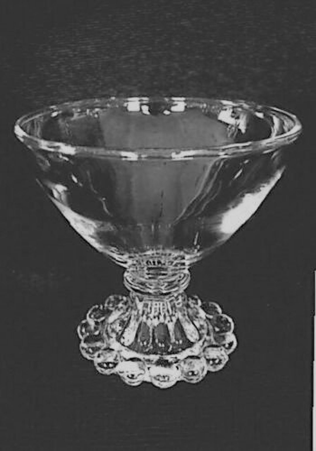 Collectible Vintage ANCHOR HOCKING Glass Candlewick / Berwick / Boopie