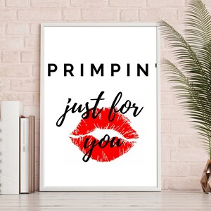 primpin just for you glam room decor , glam room wall art, glam decor