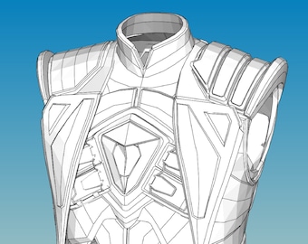 Seer Cosplay Foam Pepakura Templates