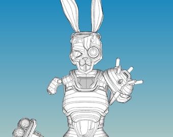 Tina Cosplay Foam Pepakura Templates