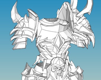 Draka Rüstung Pepakura Cosplay Foam Patterns