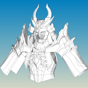 Magnamalo Armor Pepakura Cosplay Pepakura Foam Patterns