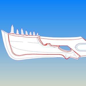 Greatsword Pepakura Foam Templates