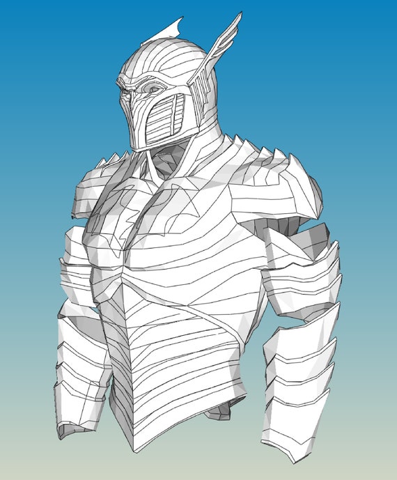 Berserker armor suit cosplay pepakura paper templates -  Portugal