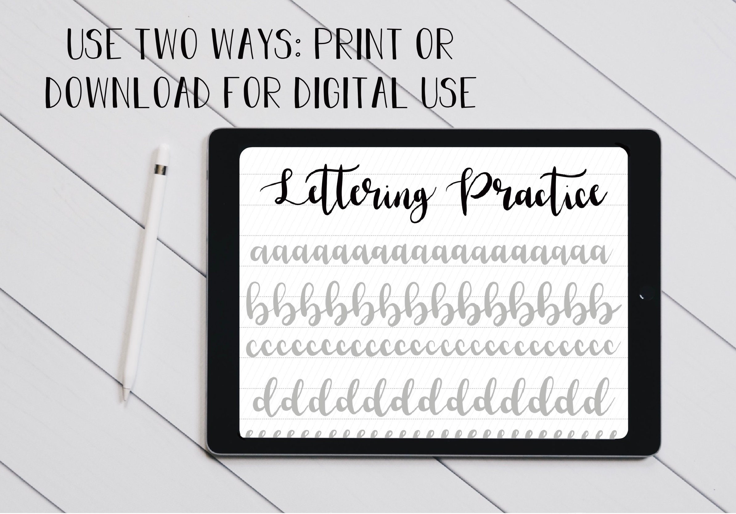 Ultimate Hand-Lettering Practice Guide digital download | Etsy