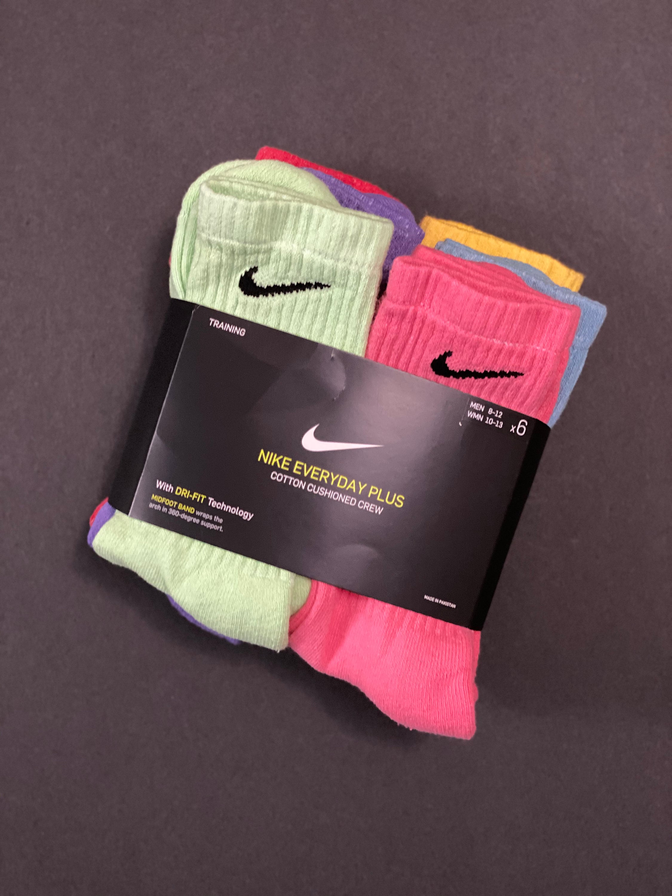 Bruidegom Koloniaal Verfijning Nike 6 Pack of Solid Dye Socks random / Tie Dye / Solid Dye - Etsy