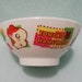 Tottoko Hamutaro Hamtaro Cereal Rice Children Plastic Bowl/ Hamster Kawaii Cute TV Anime Cartoon Mascot / New old stock