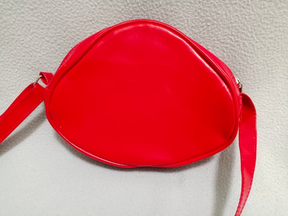 Peko Chan Mini Sling Cross body Purse Red Ladies … - image 3