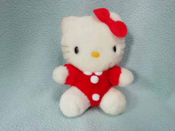 Hello Kitty plush toy with tote bag