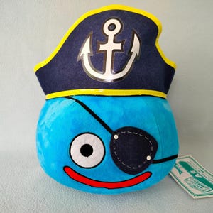 Dragon Quest X Pirate Smile Slime Lottery Special A Prize Fashionable Plush /Square Enix Japan Anime Game Cute Kawaii Stuffed Soft Toy Decor