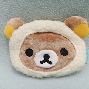Rilakkuma pluche muntzakje / Cute Kawaii Bear Klein cadeau voor haar / Nieuwe oude voorraad
