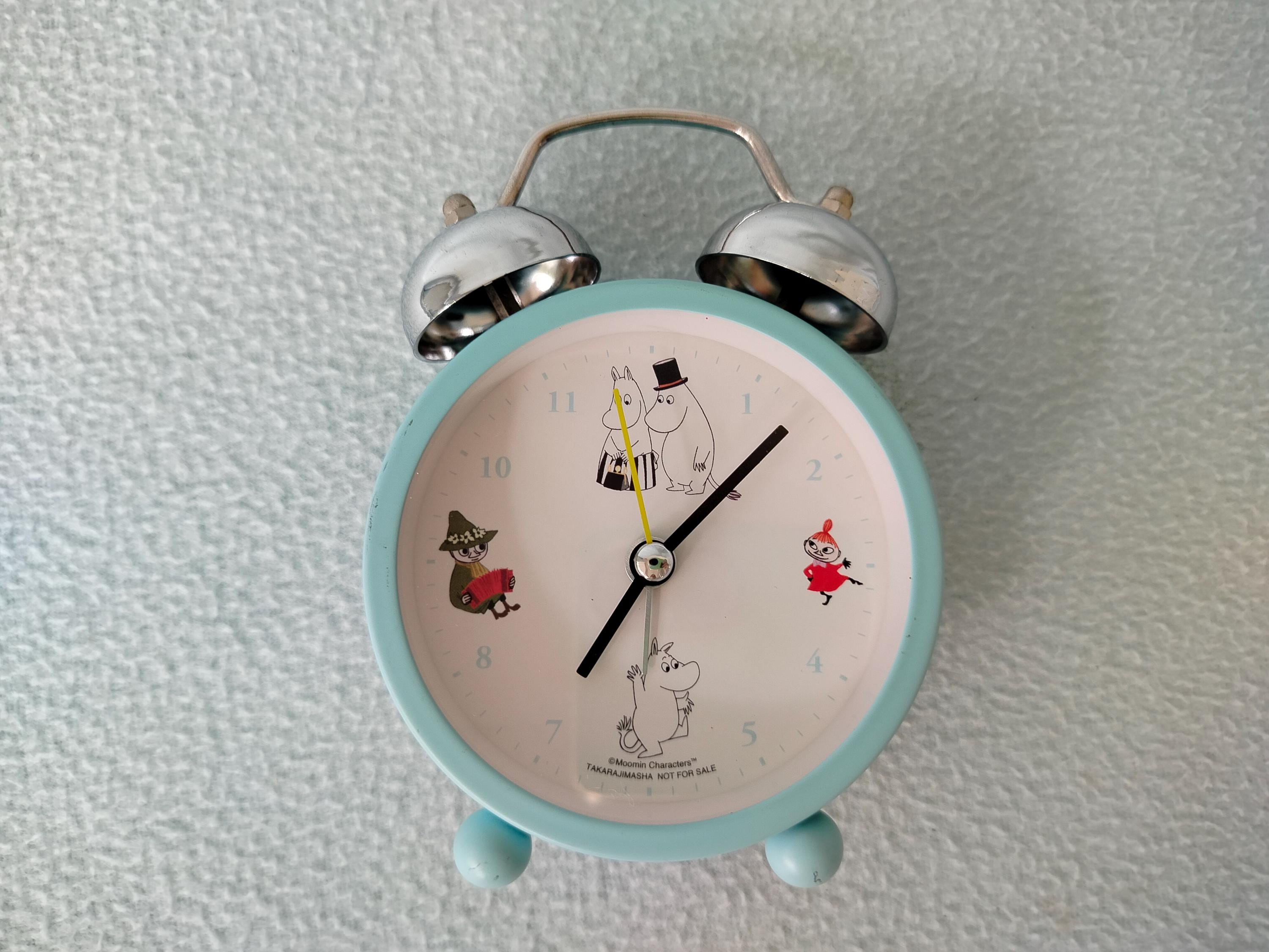 Moomin Characters Alarm Clock Blue/ TAKARAJIMASHA / Gift for Her