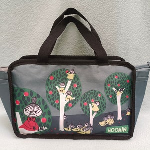 Moomin Valley Little My Characters Graphic Bag Pouch / Shopping Outing Picnic School / Gift for Her Collection Kawaii Cartoon Japan