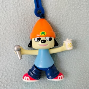 新品未開封　パラッパラッパー キーホルダー　ソフビ　キャラクターキーチェーン パラッパラッパー キーホルダー キーチェーン 当時物 美品 - メルカリ