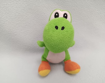 Super Mario Yoshi Dinosaurier Beanie Plüsch Puppe 4,5 Zoll / Nintendo Japan Niedliches Spiel / Stofftier Charakter Home Decor Spielzimmer