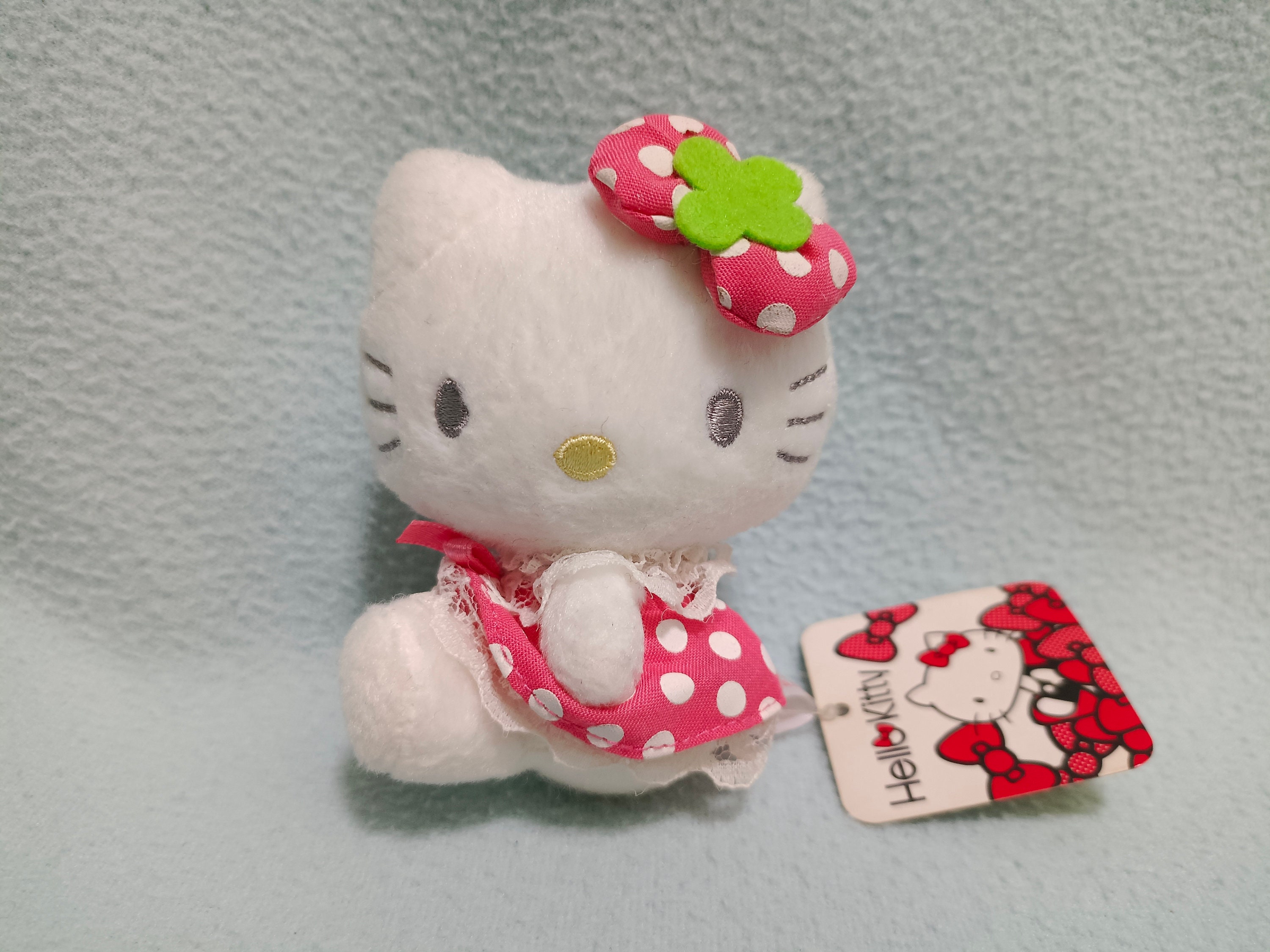 Vintage 1994 Sanrio Hello Kitty Red Pencil Case with Teddy Bears