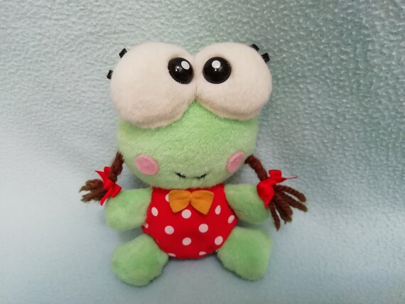 Vintage Sanrio Keroppi Girl Beanie Peluche Peluche Poupée - Etsy France