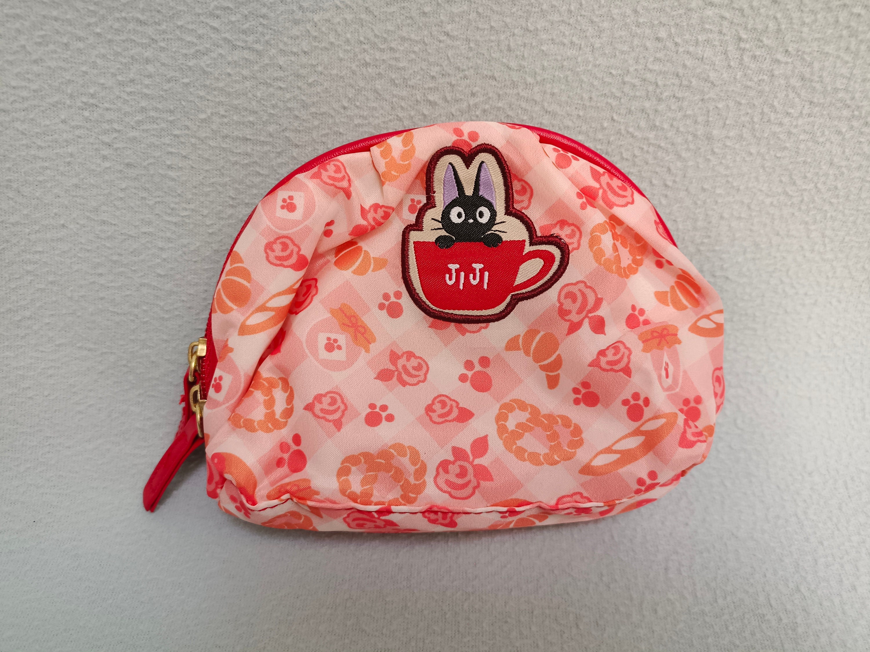 Jiji Cat Kiki Witch Zipper Pouch Wallet Coin Purse Kawaii Coffee Donut Croissant Print TV Anime Manga Creature Mascot Japan New Old Stock Etsy Ireland
