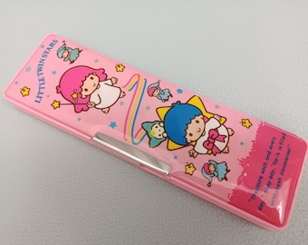 Japan Sanrio Slim Pen Case - Little Twin Stars / Lovely Floral