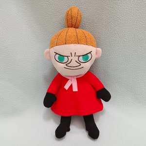 Little My Moomin Valley Park 12" Plush Doll /Cute Kawaii Big Eye Cartoon Girl / Soft Toy Stuffed Home Decor