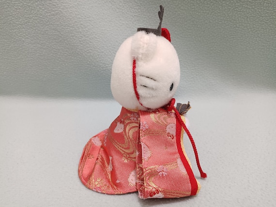 Hello Kitty 和装 ぬいぐるみ 2体セット　2000年　レトロ Vintage 2000 Hello Kitty Plush Doll Sanrio Traditional Costume