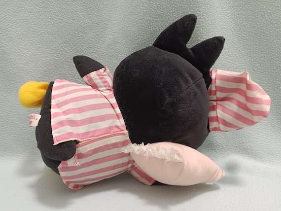 Vintage 1998 Sanrio Bad Badtz Maru Pajamas Sleeping Plush Doll