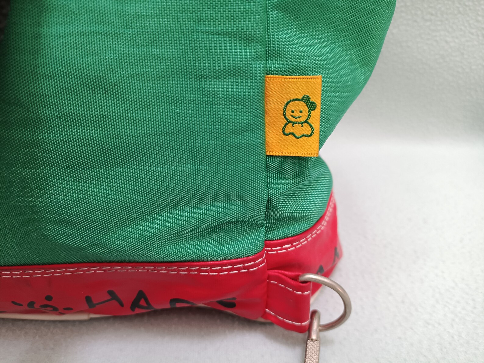 1989 Vintage Sanrio Keroppi Backpack School Bag Travel Kids Made in