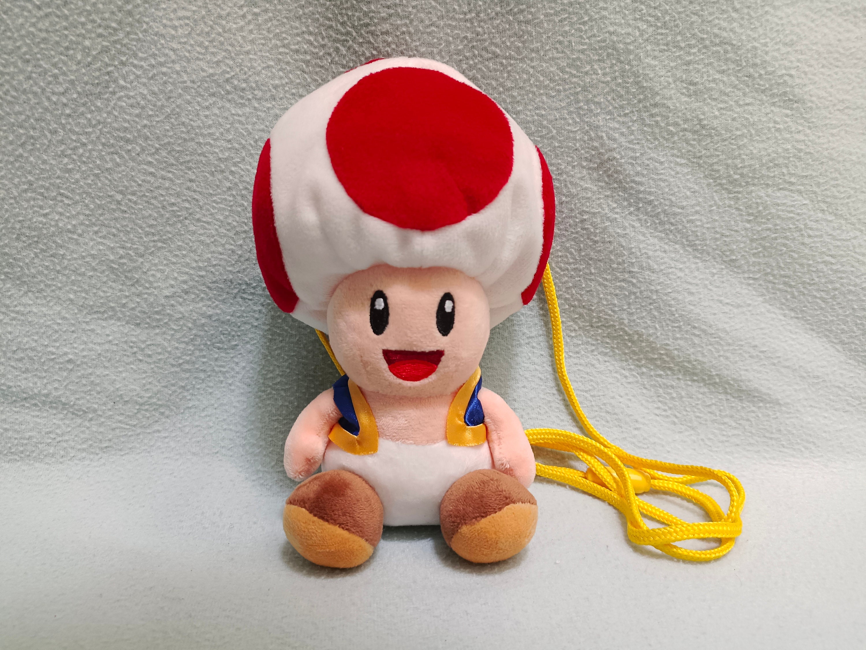 Super Mario Toad Plush Pouch Sling Bag 7 Doll / Nintendo World
