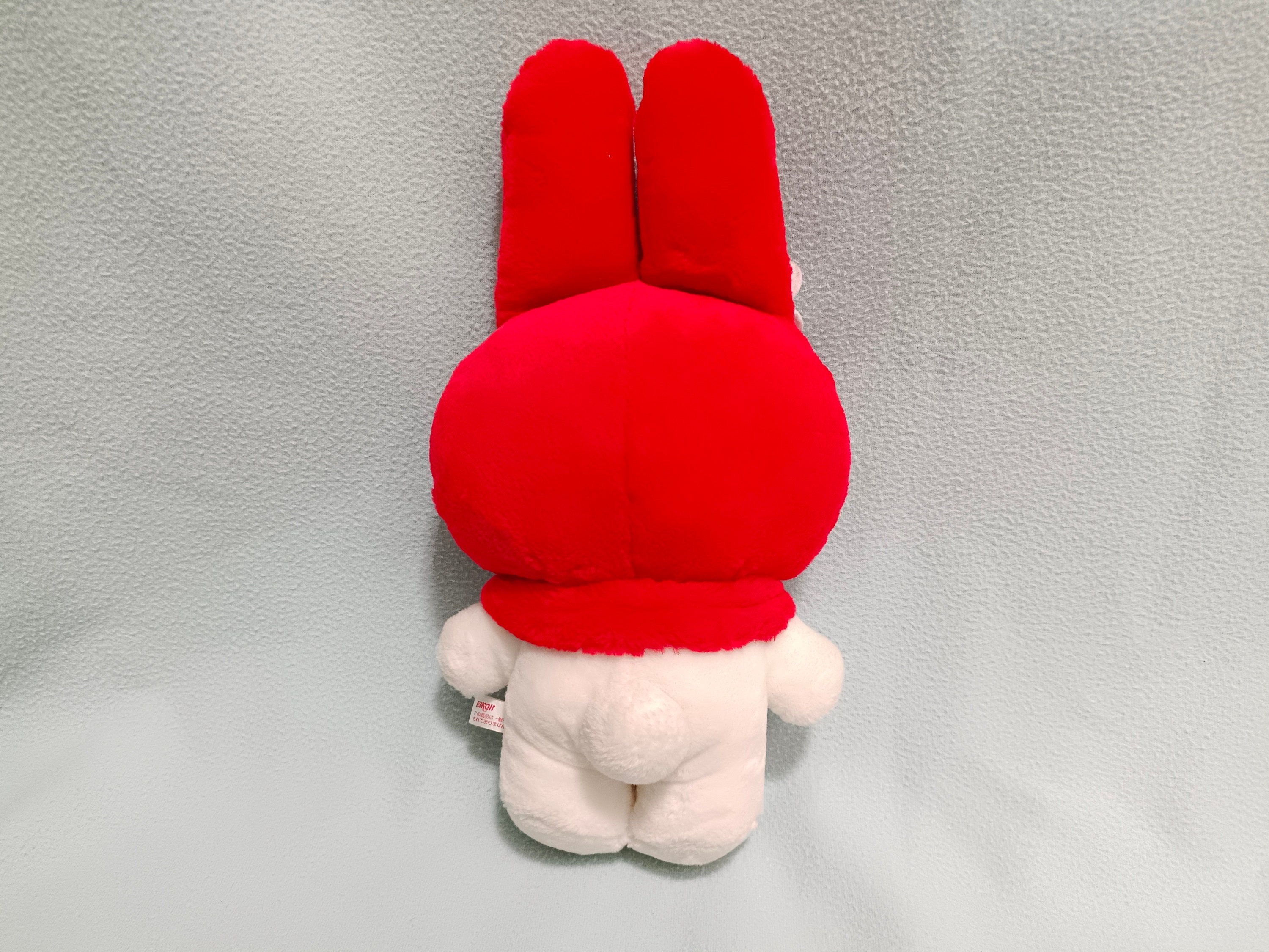 激レア MYMELODY ♡ ファスナーマスコット♥1999年 可愛い 赤メロ 1998 Vintage My Melody Sanrio Plush Toy 13