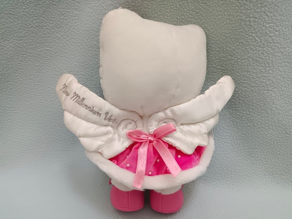 2000 Vintage Hello Kitty Angel Plush Doll Sanrio Millennium